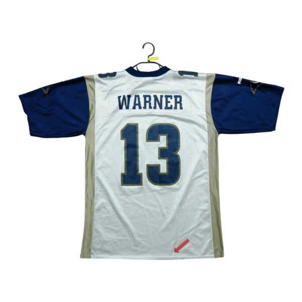 Maillot manches courtes homme blanc Puma Equipe Los Angeles Rams QWE1259