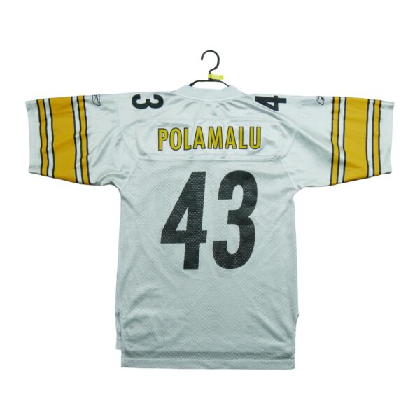 Maillot manches courtes homme blanc Reebok Equipe Pittsburgh Steelers QWE1564