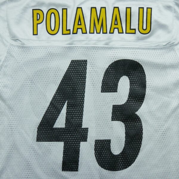 Maillot manches courtes homme blanc Reebok Equipe Pittsburgh Steelers QWE1564