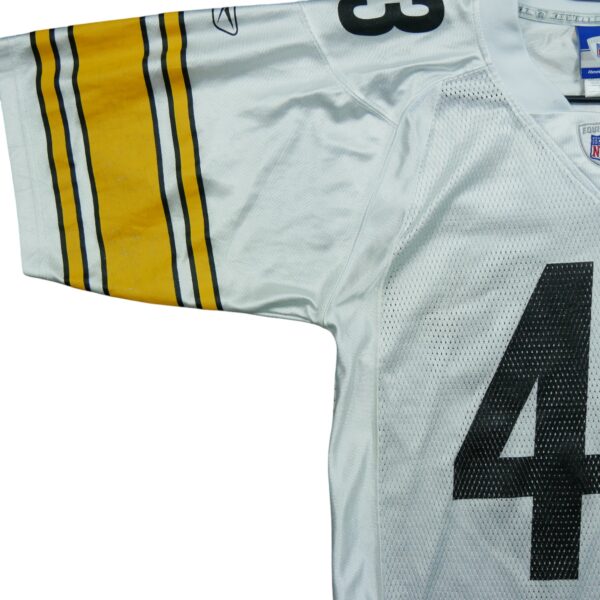Maillot manches courtes homme blanc Reebok Equipe Pittsburgh Steelers QWE1564