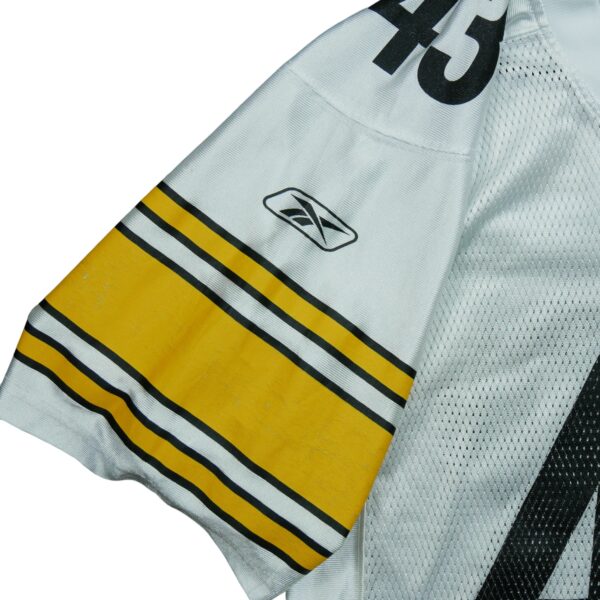 Maillot manches courtes homme blanc Reebok Equipe Pittsburgh Steelers QWE1564
