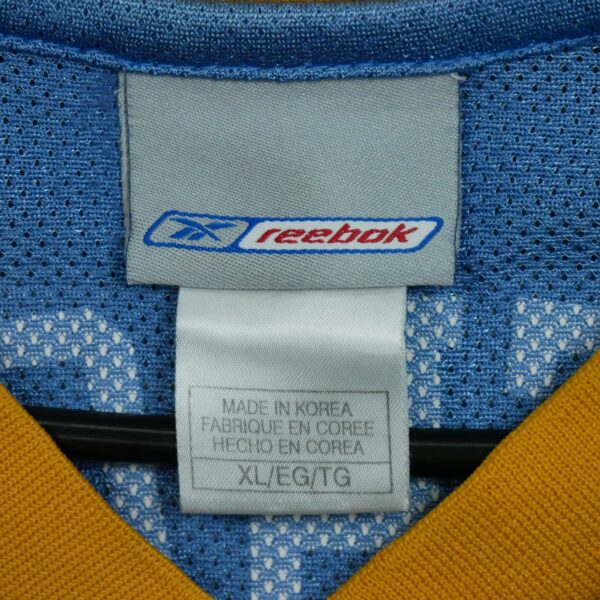 Maillot manches courtes homme bleu clair Reebok Equipe Nuggets de Denver QWE1578