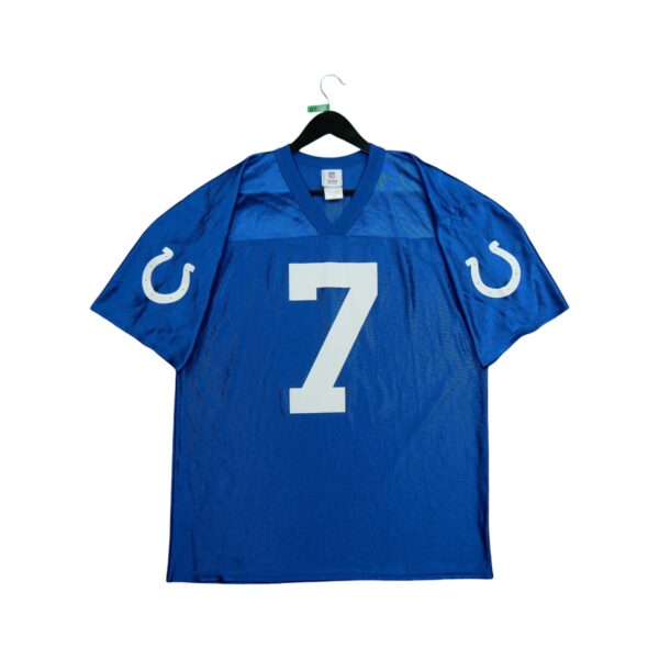 Maillot manches courtes homme bleu NFL Team Apparel Equipe Indianapolis Colts QWE0550