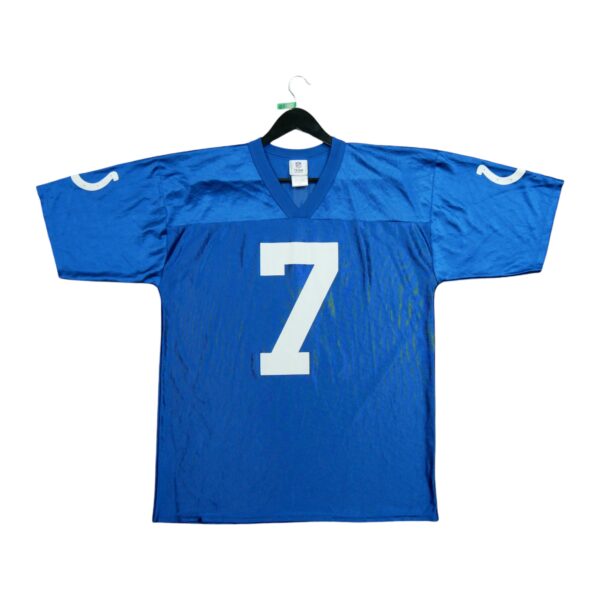 Maillot manches courtes homme bleu NFL Team Apparel Equipe Indianapolis Colts QWE0550