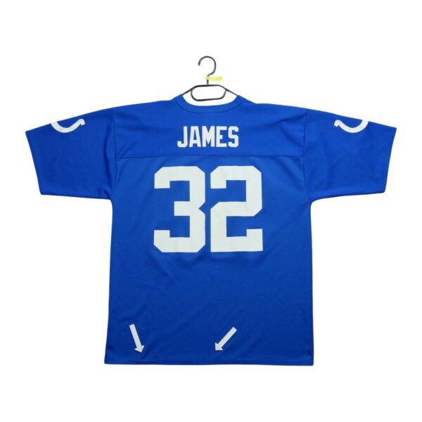 Maillot manches courtes homme bleu NFL Team Apparel Equipe Indianapolis Colts QWE1626