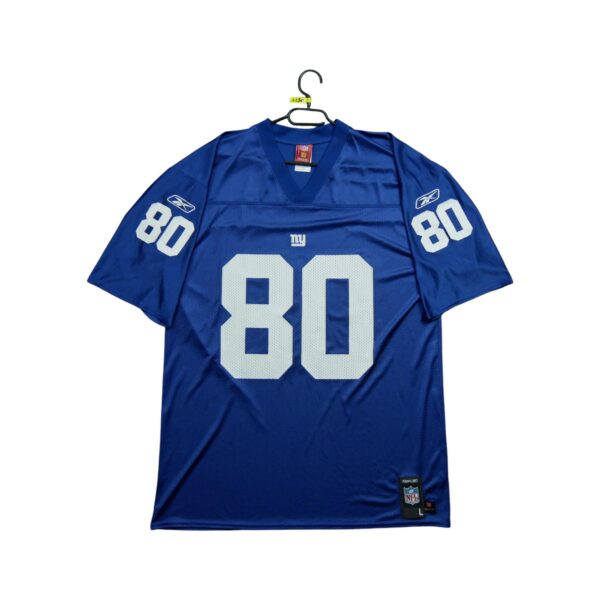 Maillot manches courtes homme bleu Reebok Equipe New York Giants QWE1130