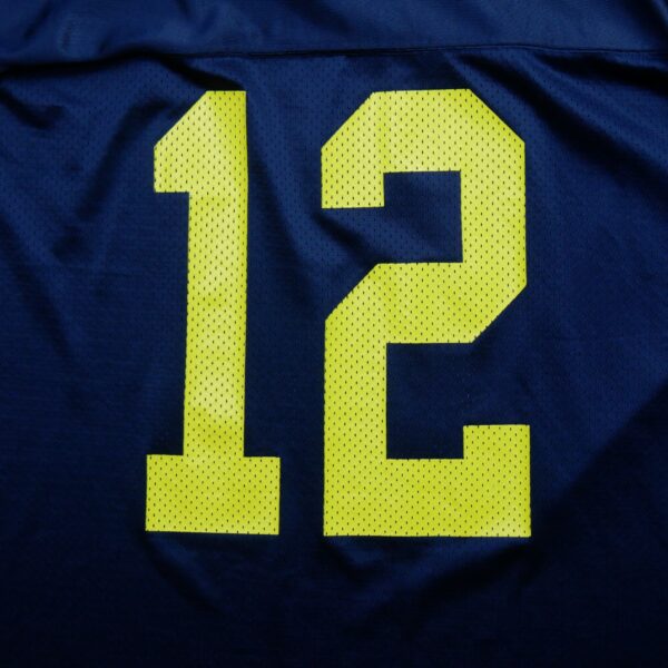 Maillot manches courtes homme marine Nike Equipe Michigan QWE1251