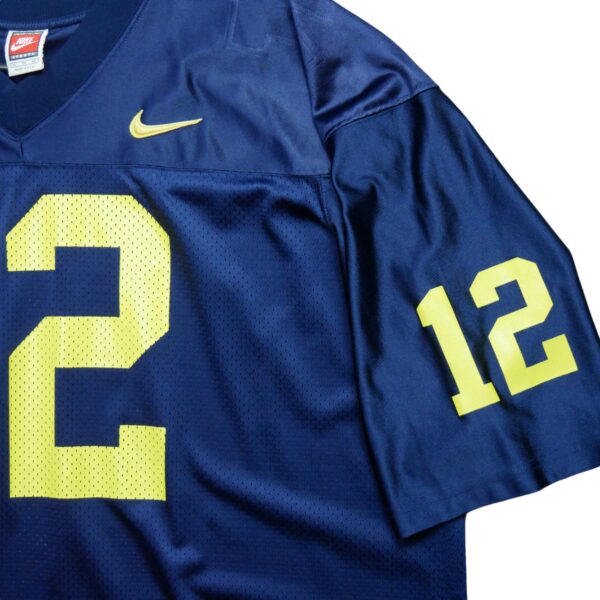 Maillot manches courtes homme marine Nike Equipe Michigan QWE1251