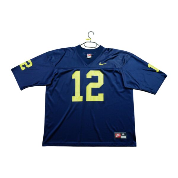 Maillot manches courtes homme marine Nike Equipe Michigan QWE1251