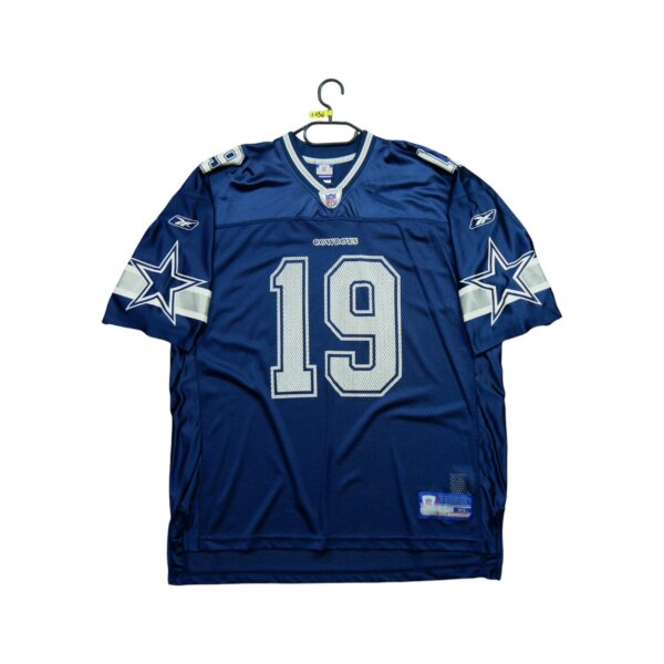 Maillot manches courtes homme marine Reebok Equipe Dallas Cowboys QWE1136