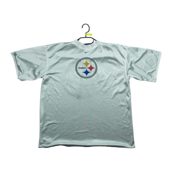 Maillot manches courtes homme noir Nike Equipe Pittsburgh Steelers QWE1235