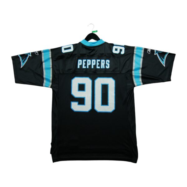 Maillot manches courtes homme noir Reebok Equipe Carolina Panthers QWE0359