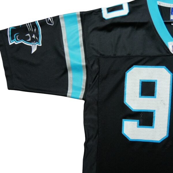Maillot manches courtes homme noir Reebok Equipe Carolina Panthers QWE0359