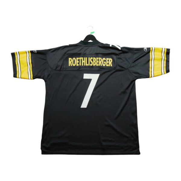 Maillot manches courtes homme noir Reebok Equipe Pittsburgh Steelers QWE0330