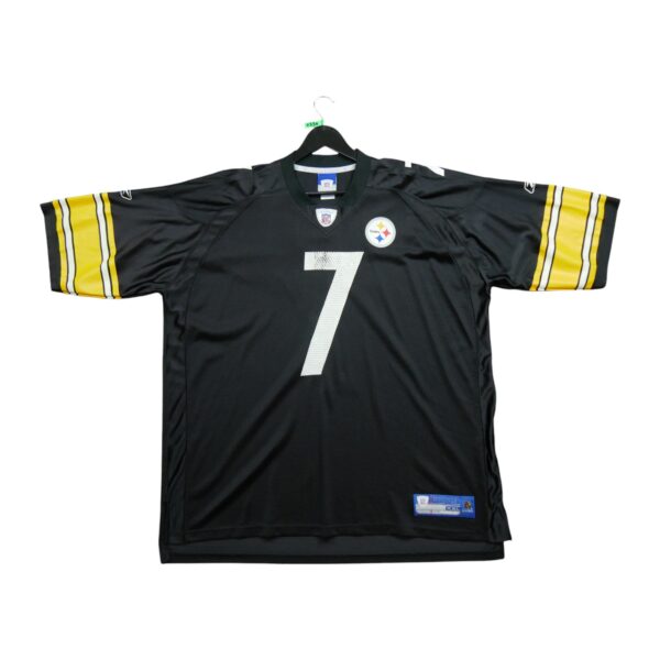Maillot manches courtes homme noir Reebok Equipe Pittsburgh Steelers QWE0330