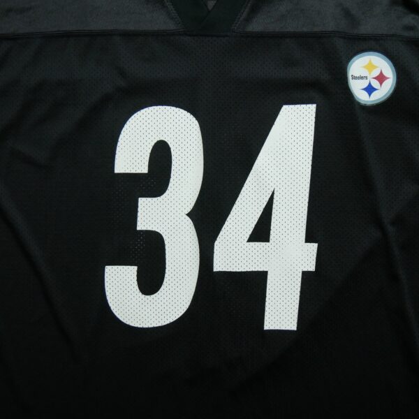 Maillot manches courtes homme noir Reebok Equipe Pittsburgh Steelers QWE3151
