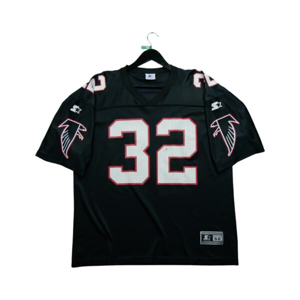 Maillot manches courtes homme noir Starter Equipe Atlanta Falcons QWE0564