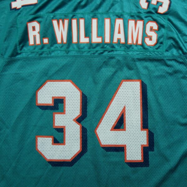 Maillot manches courtes homme turquoise Reebok Equipe Miami Dolphins QWE0451