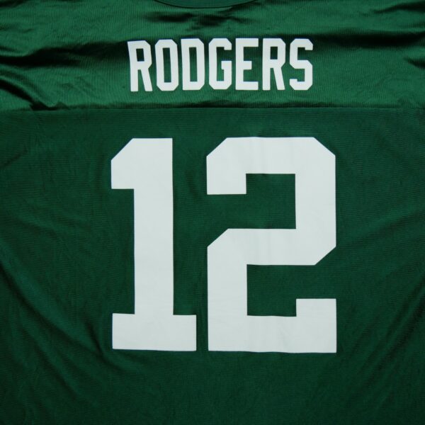Maillot manches courtes homme vert NFL Team Apparel Equipe Green Bay Packers QWE0114