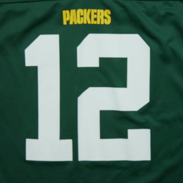 Maillot manches courtes homme vert NFL Team Apparel Equipe Green Bay Packers QWE1087