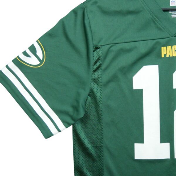 Maillot manches courtes homme vert NFL Team Apparel Equipe Green Bay Packers QWE1087