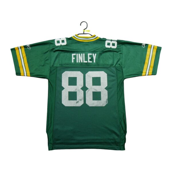 Maillot manches courtes homme vert Reebok Equipe Green Bay Packers QWE1080