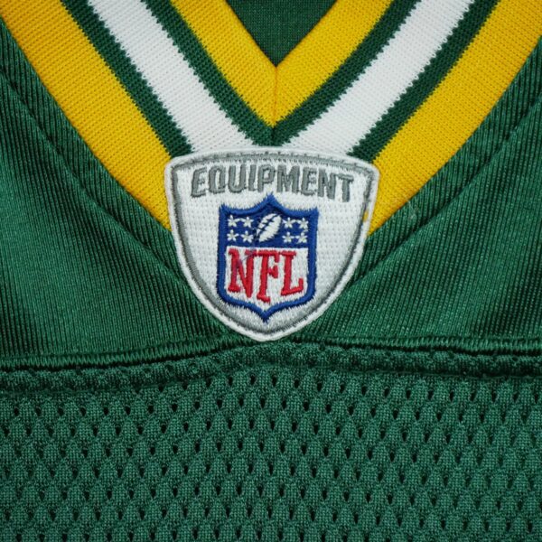 Maillot manches courtes homme vert Reebok Equipe Green Bay Packers QWE1080