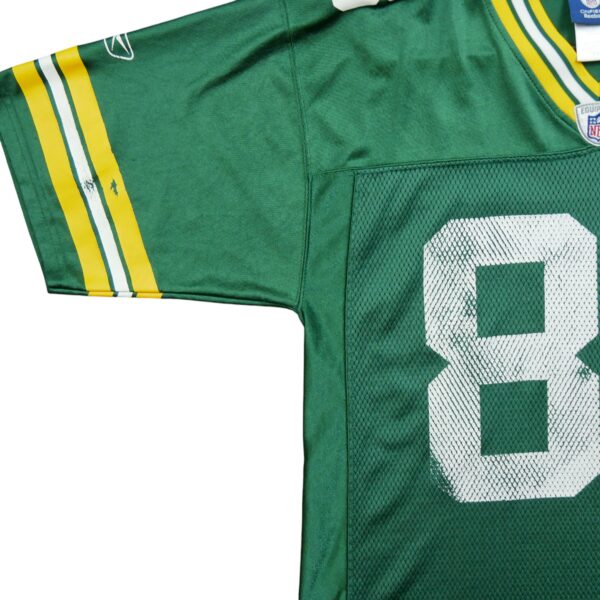 Maillot manches courtes homme vert Reebok Equipe Green Bay Packers QWE1080
