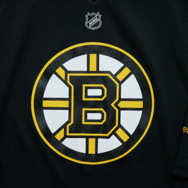Maillot manches longues enfant noir Reebok Equipe Bruins de Boston QWE3660