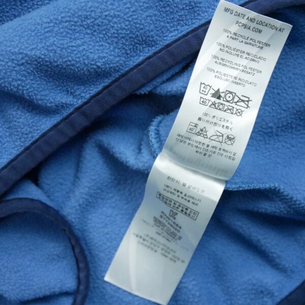 Pull polaires femme manches longues bleu Patagonia Col Montant QWE3311