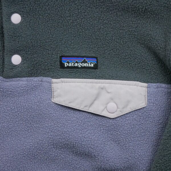 Pull polaires femme manches longues violet Patagonia Col Montant QWE0294