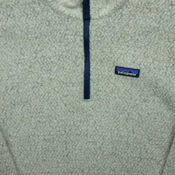 Pull polaires homme manches longues beige Patagonia Motif chine Col Montant QWE3687