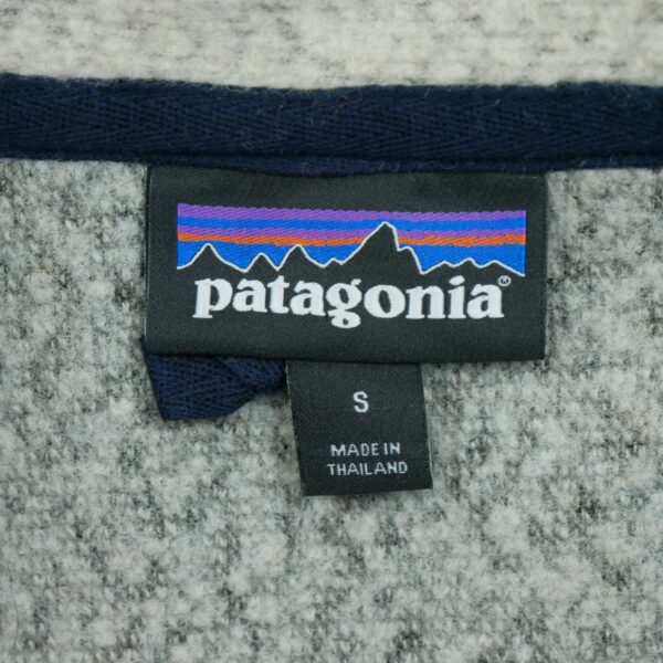 Pull polaires homme manches longues beige Patagonia Motif chine Col Montant QWE3687