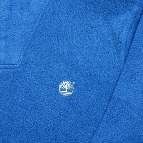 Pull polaires homme manches longues bleu Timberland Col Montant QWE0266