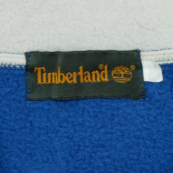 Pull polaires homme manches longues bleu Timberland Col Montant QWE0266