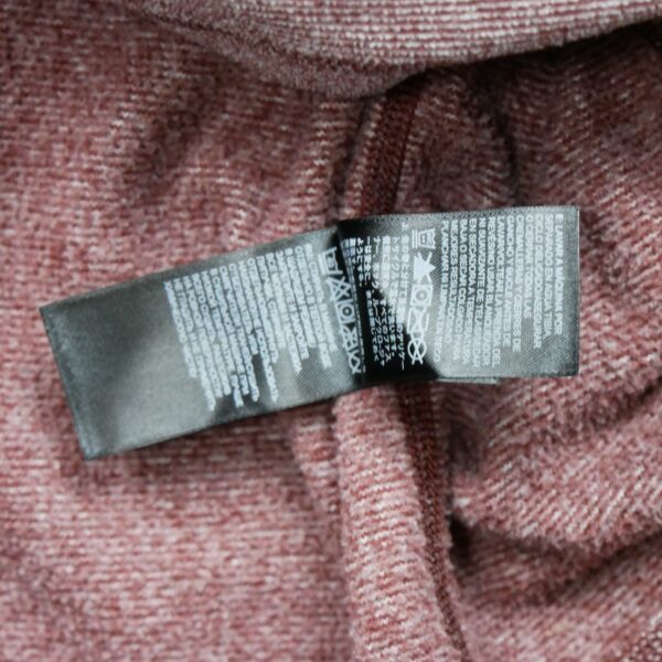 Pull polaires homme manches longues bordeaux The North Face Motif chine Col Montant QWE3213
