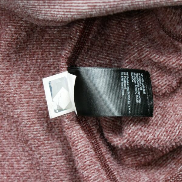 Pull polaires homme manches longues bordeaux The North Face Motif chine Col Montant QWE3213