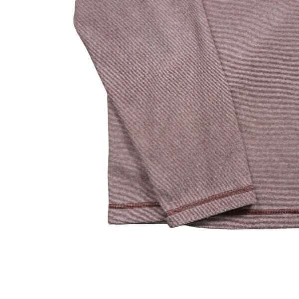 Pull polaires homme manches longues bordeaux The North Face Motif chine Col Montant QWE3213