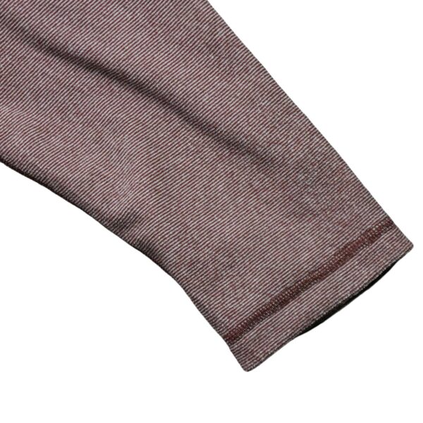 Pull polaires homme manches longues bordeaux The North Face Motif chine Col Montant QWE3213