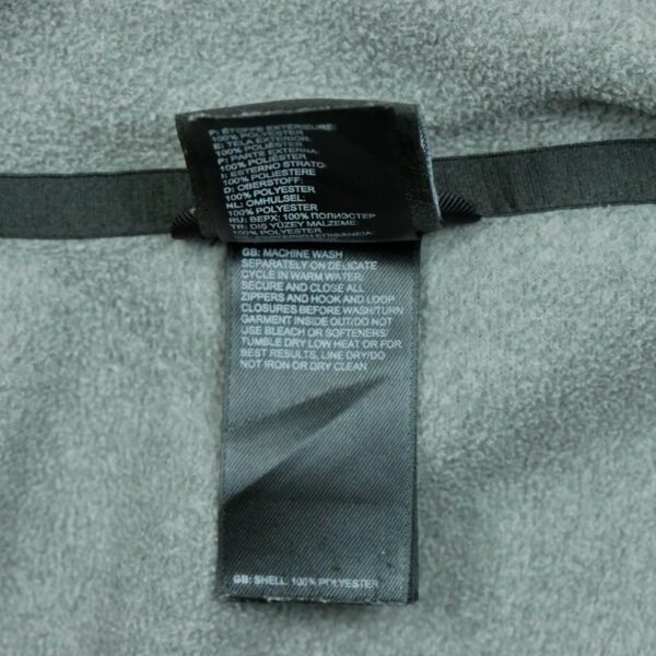 Pull polaires homme manches longues gris The North Face Col Montant QWE3595