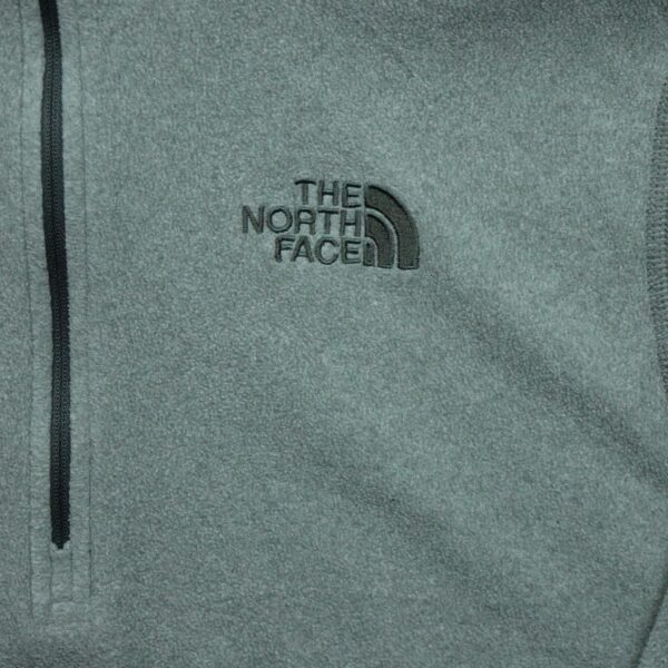 Pull polaires homme manches longues gris The North Face Col Montant QWE3595