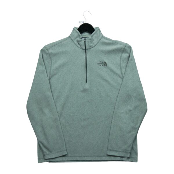 Pull polaires homme manches longues gris The North Face Col Montant QWE3595