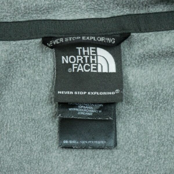 Pull polaires homme manches longues gris The North Face Col Montant QWE3595