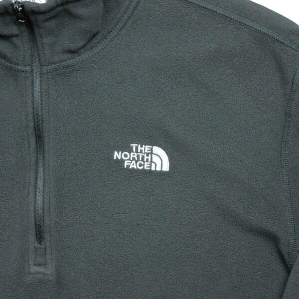 Pull polaires homme manches longues noir The North Face Col Montant QWE0063