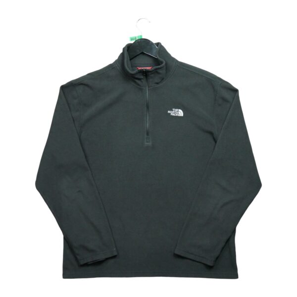 Pull polaires homme manches longues noir The North Face Col Montant QWE0063