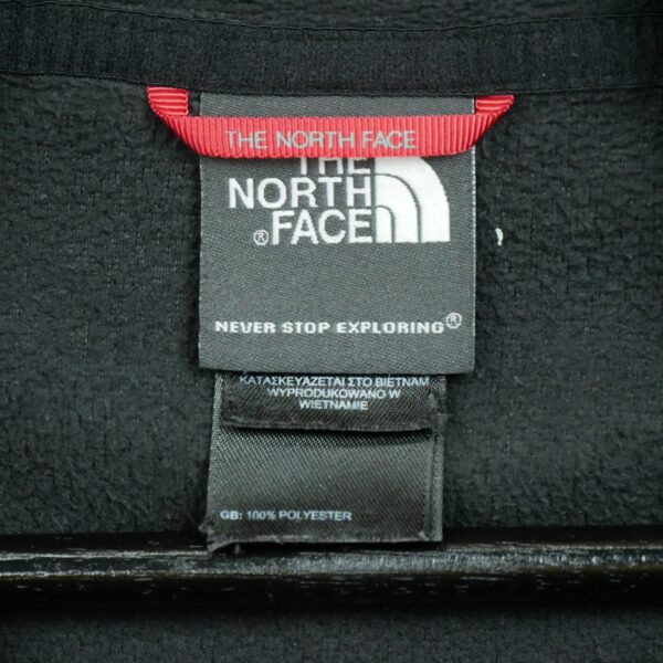 Pull polaires homme manches longues noir The North Face Col Montant QWE0063