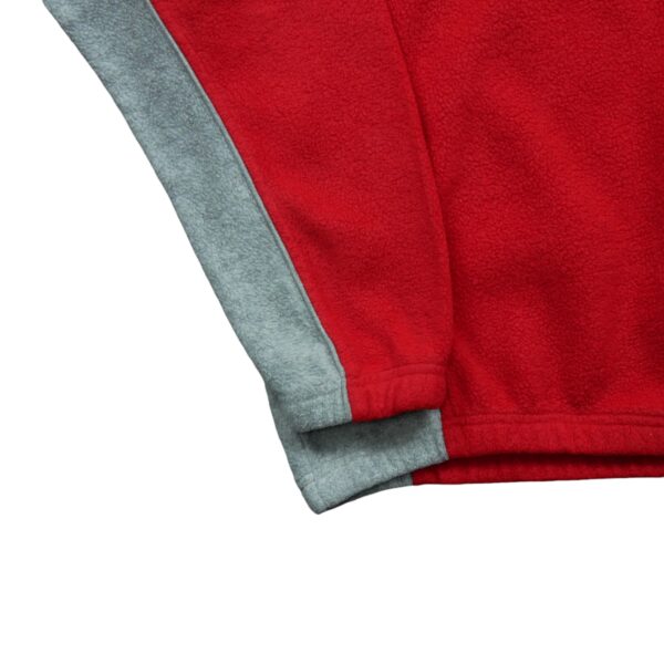 Pull polaires homme manches longues rouge Starter Col Rond Equipe Ohio State QWE3131