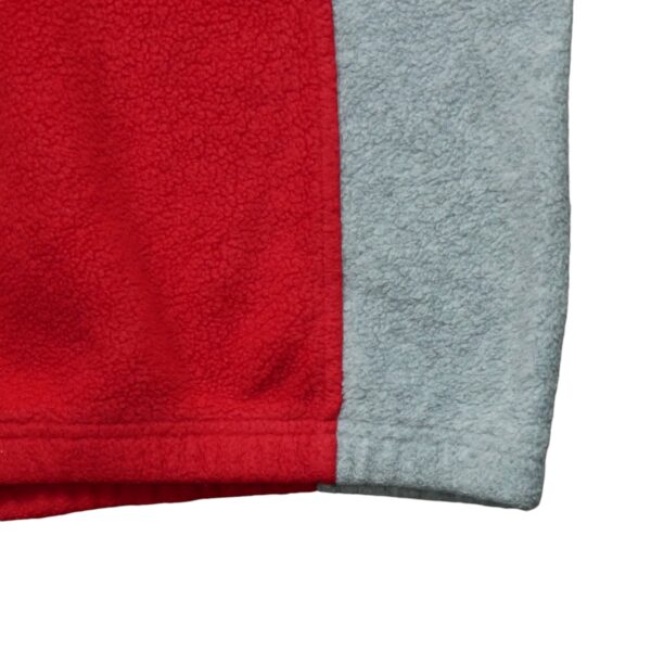 Pull polaires homme manches longues rouge Starter Col Rond Equipe Ohio State QWE3131
