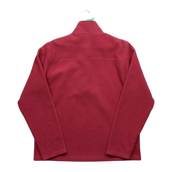 Pull polaires homme manches longues rouge The North Face Col Montant QWE0344