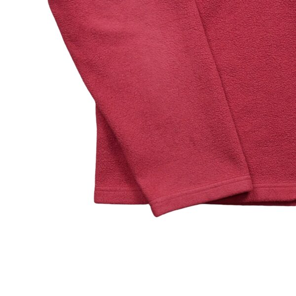 Pull polaires homme manches longues rouge The North Face Col Montant QWE0344